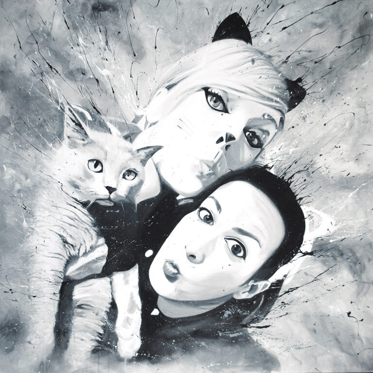 Ritratto su commissione: Gattine